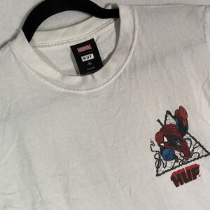 HUF x Marvel Spider-Man "Thwip Triangle" Adult T-Shirt Size S